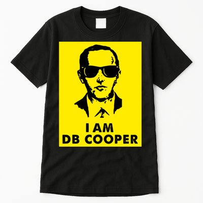 I Am D. B. Cooper Robber Thief Parachute Funny Tall T-Shirt
