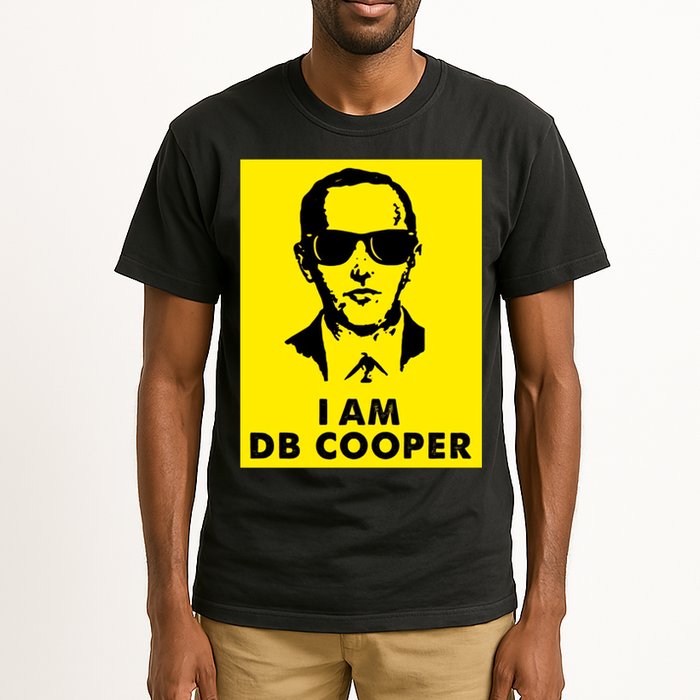 I Am D. B. Cooper Robber Thief Parachute Funny Tall T-Shirt
