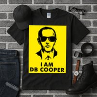 I Am D. B. Cooper Robber Thief Parachute Funny Tall T-Shirt