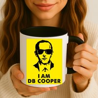 I Am D. B. Cooper Robber Thief Parachute Funny Mug