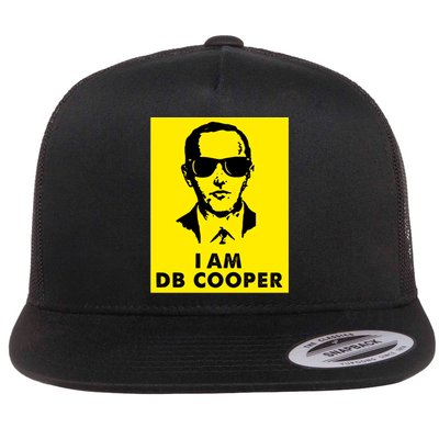 I Am D. B. Cooper Robber Thief Parachute Funny Flatbill Hat