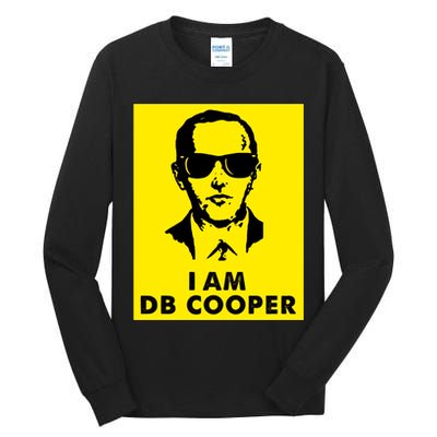 I Am D. B. Cooper Robber Thief Parachute Funny Tall Long Sleeve T-Shirt