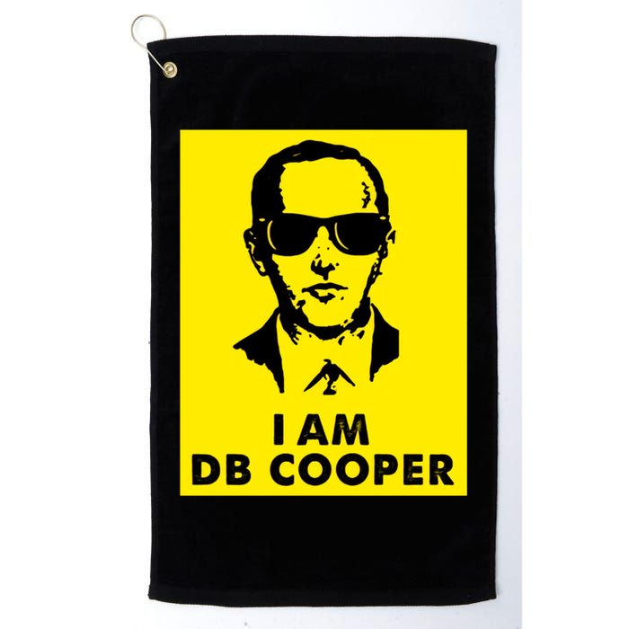 I Am D. B. Cooper Robber Thief Parachute Funny Golf Towel