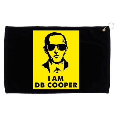 I Am D. B. Cooper Robber Thief Parachute Funny Grommeted Golf Towel