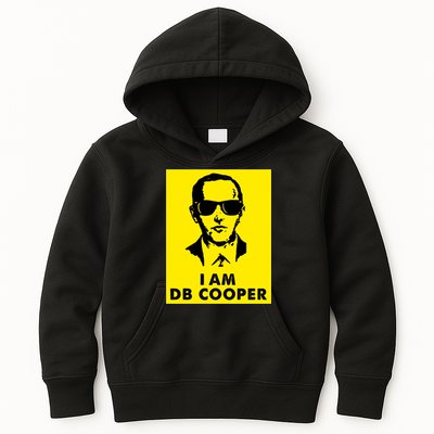 I Am D. B. Cooper Robber Thief Parachute Funny Kids Hoodie