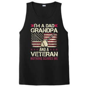 IM A Dad Grandpa And A Veteran Nothing Scares Me PosiCharge Competitor Tank