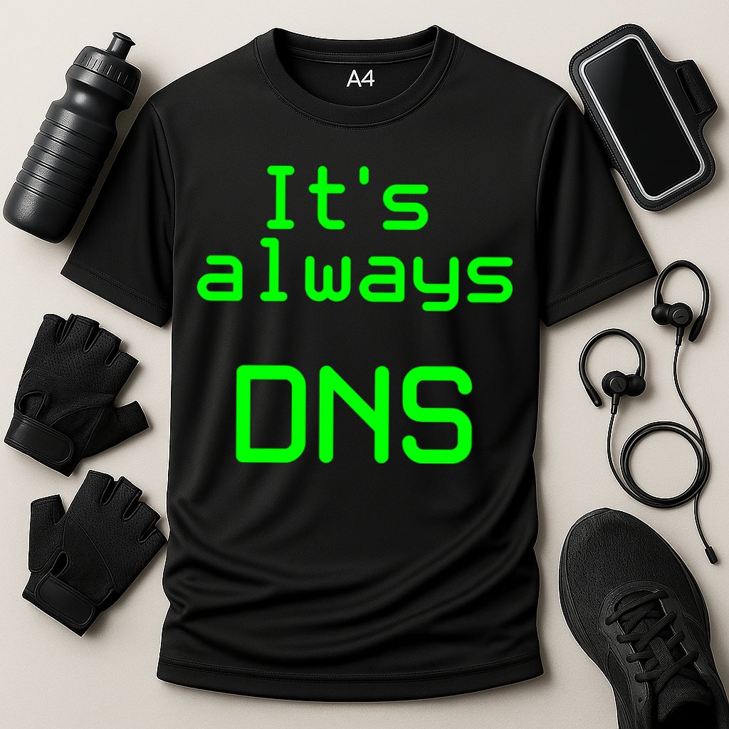 It's Always DNS Cooling Performance Crew T-Shirt
