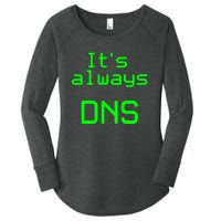 It's Always DNS Women's Perfect Tri Tunic Long Sleeve Shirt