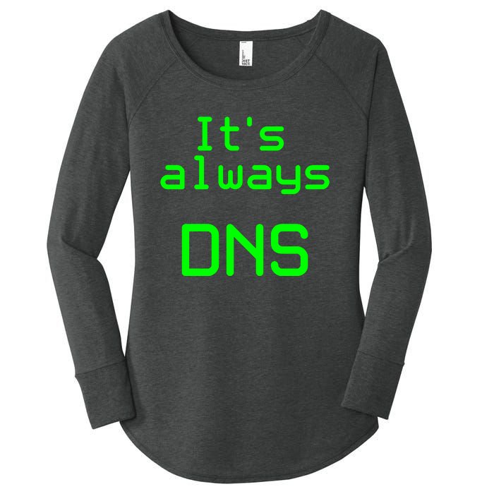 It's Always DNS Women's Perfect Tri Tunic Long Sleeve Shirt