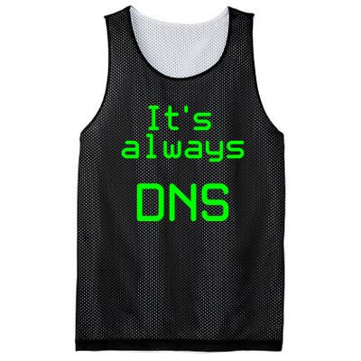 It's Always DNS Mesh Reversible Basketball Jersey Tank