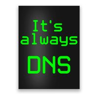 It's Always DNS Poster