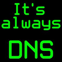 It's Always DNS Poster