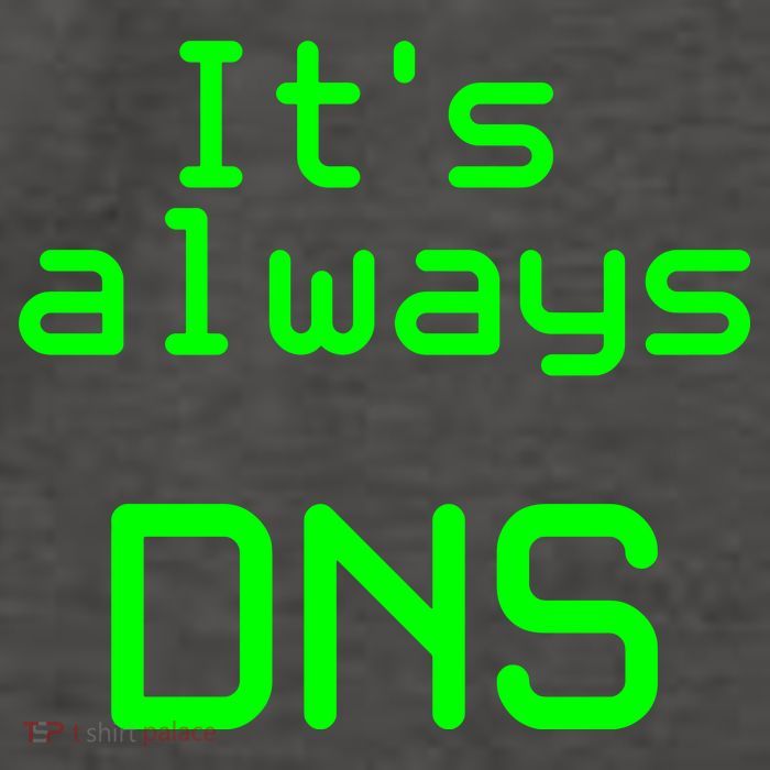 It's Always DNS Vector Backpack