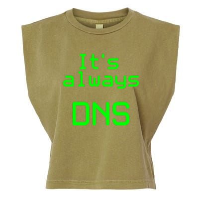 It's Always DNS Garment-Dyed Women's Muscle Tee