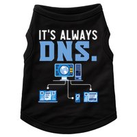 It's Always Dns Information Technology Tech Support Doggie Tank