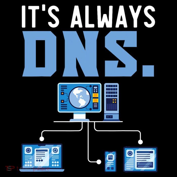 It's Always Dns Information Technology Tech Support Long Sleeve Shirt
