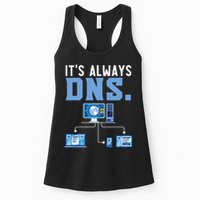 It's Always Dns Information Technology Tech Support Womens Tank Top