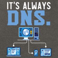It's Always Dns Information Technology Tech Support Cotton Canvas Backpack
