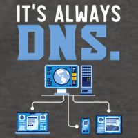 It's Always Dns Information Technology Tech Support Vector Backpack