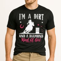 I'm a dirt and a diamond Horse Barrel Racing Barrel Racer Performance Shirt