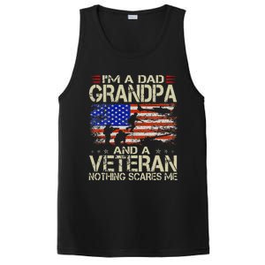 Im A Dad Grandpa And Veteran Fathers Day Papa Grandpa Gifts PosiCharge Competitor Tank