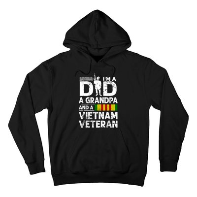 I'm A Dad A Grandpa And A Vietnam Veteran Hoodie