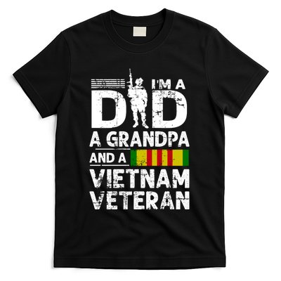 I'm A Dad A Grandpa And A Vietnam Veteran T-Shirt