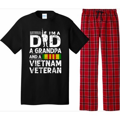 I'm A Dad A Grandpa And A Vietnam Veteran Pajama Set