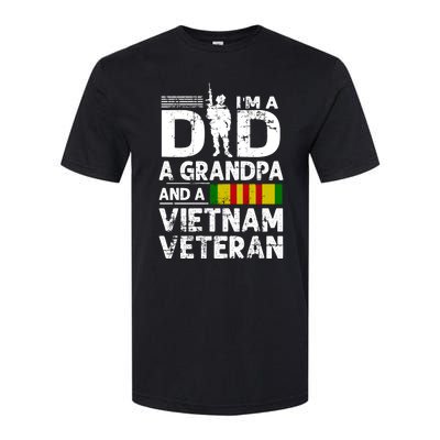 I'm A Dad A Grandpa And A Vietnam Veteran Softstyle CVC T-Shirt