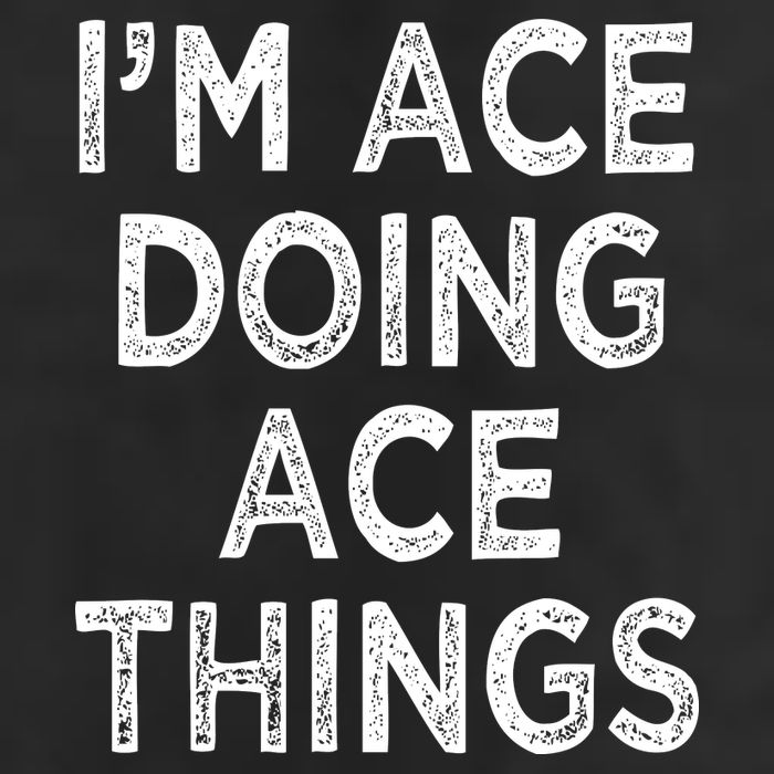 Im Ace Doing Ace Things 7 Panel Mesh Trucker Snapback Hat