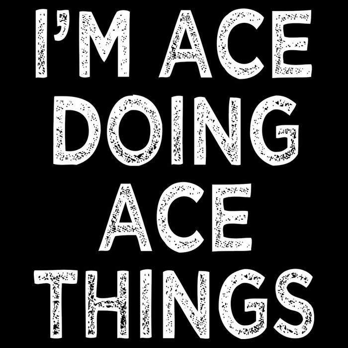 Im Ace Doing Ace Things Womens T-Shirt