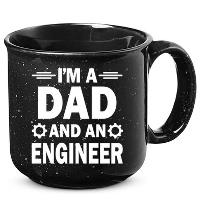 I’M A DAD AND AN ENGINEER 15oz Campfire Ceramic Mug
