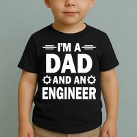 I’M A DAD AND AN ENGINEER Toddler T-Shirt
