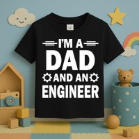 I’M A DAD AND AN ENGINEER Toddler T-Shirt