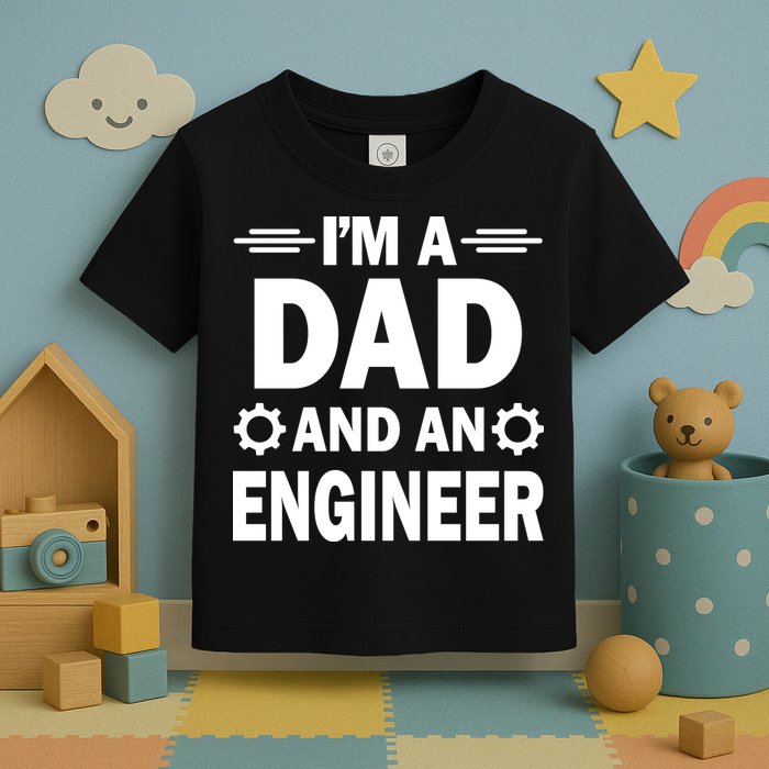 I’M A DAD AND AN ENGINEER Toddler T-Shirt