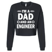 I’M A DAD AND AN ENGINEER Cropped Pullover Crew