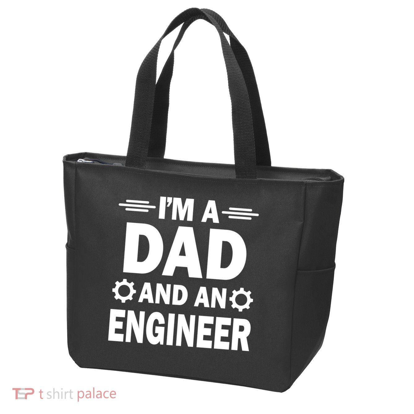 I’M A DAD AND AN ENGINEER Zip Tote Bag