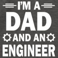 I’M A DAD AND AN ENGINEER Vector Backpack