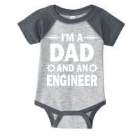 I’M A DAD AND AN ENGINEER Infant Baby Jersey Bodysuit