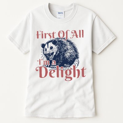 IM A Delight First Of All Vintage Possum Tall T-Shirt