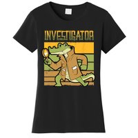 Investigator Alligator Detective Women's T-Shirt