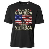 Im A Dad Grandpa And Veteran Fathers Day Papa Cooling Performance Crew T-Shirt