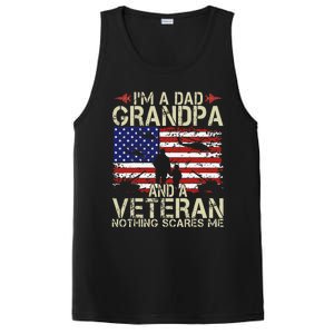 Im A Dad Grandpa And Veteran Fathers Day Papa PosiCharge Competitor Tank