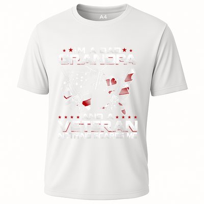 Im A Dad Grandpa And A Veteran Funny Birthday Performance Shirt