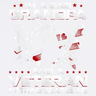 Im A Dad Grandpa And A Veteran Funny Birthday T-Shirt