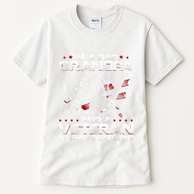 Im A Dad Grandpa And A Veteran Funny Birthday Tall T-Shirt