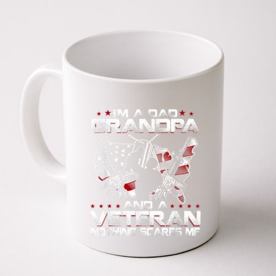 Im A Dad Grandpa And A Veteran Funny Birthday Mug