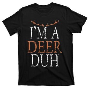 Im A Deer Duh Halloween Costume T-Shirt