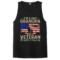 IM A Dad Grandpa And Veteran Fathers Day PosiCharge Competitor Tank