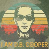 I Am Db Cooper Skydiving Funny Skydiver D.B. Cooper Legacy Tie Dye Trucker Hat